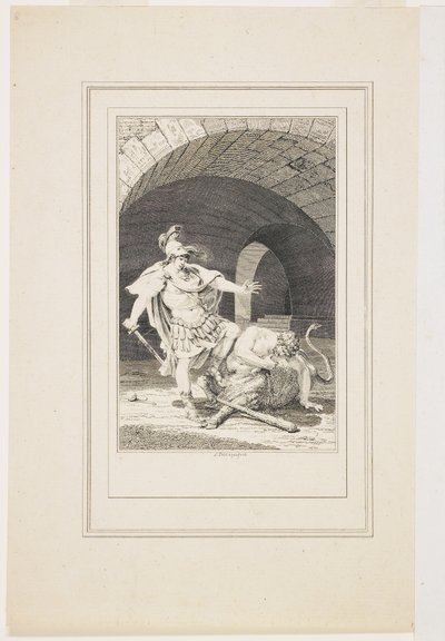 Vignette from the Metamorphoses of Ovid by Jacques Louis Petit